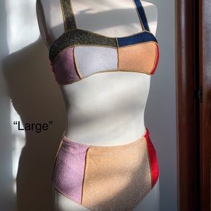 It’s Juliet retro two piece bathing suit, Small/Medium, Brand New!